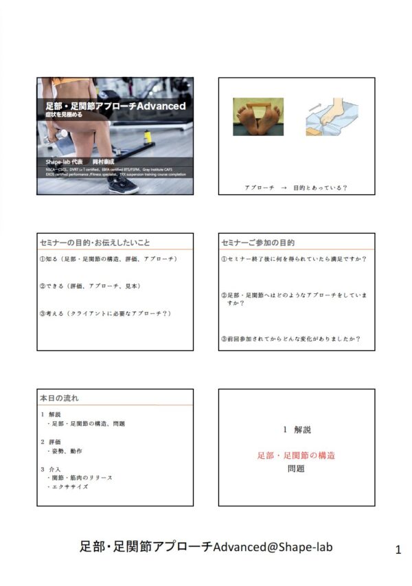 足部Advanced - 画像 (3)
