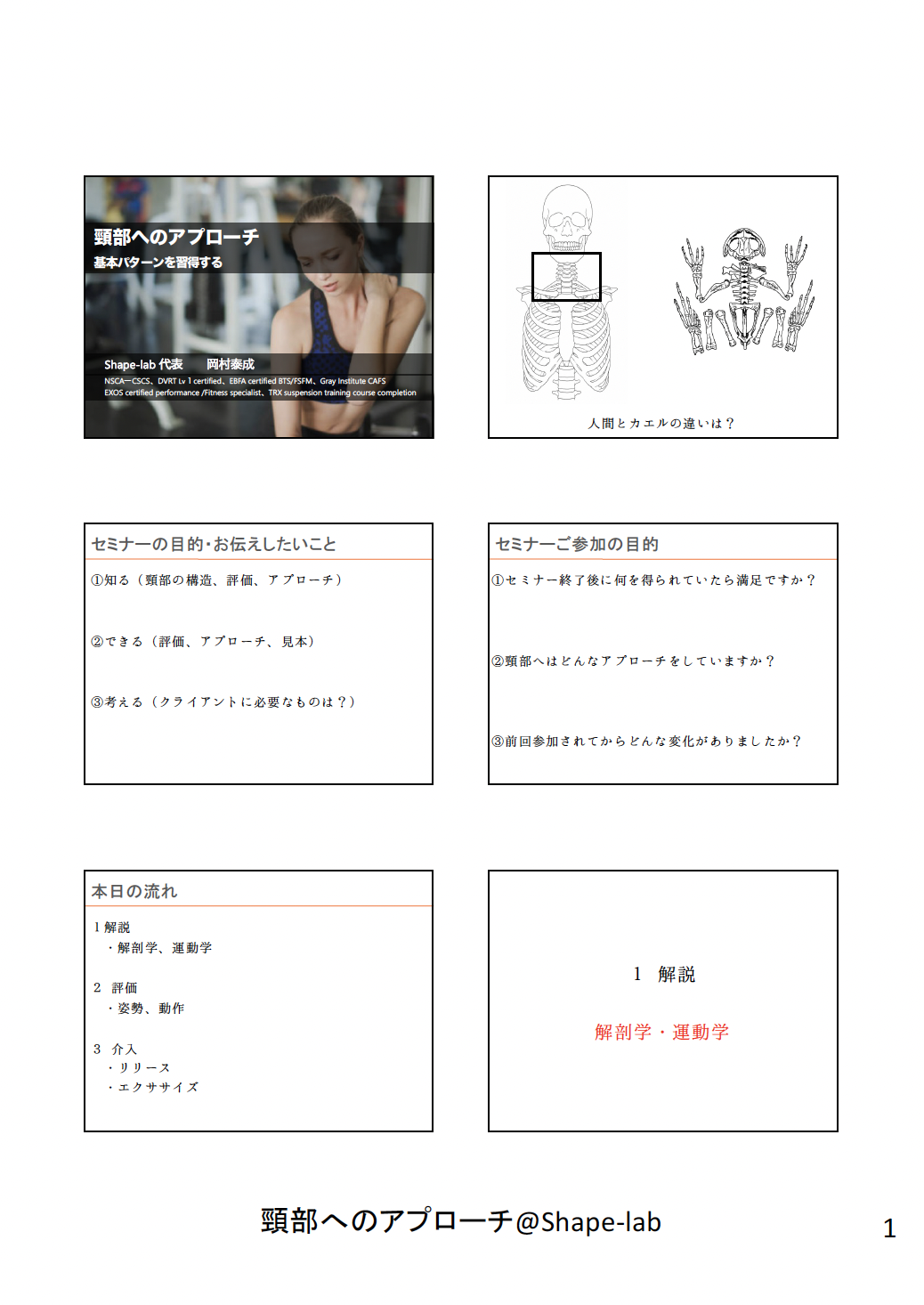 頸部へのアプローチ〜基本パターンを習得する〜 - 画像 (3)